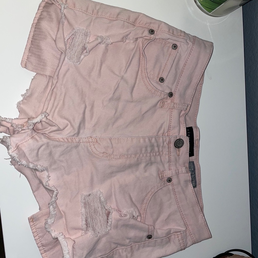 pink shorts